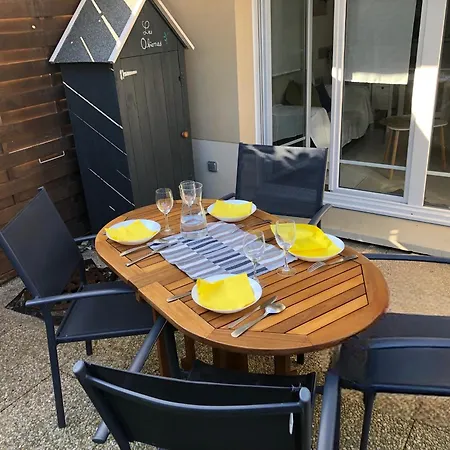 Les Obiones Lumineux à 150 M De La Appartement *